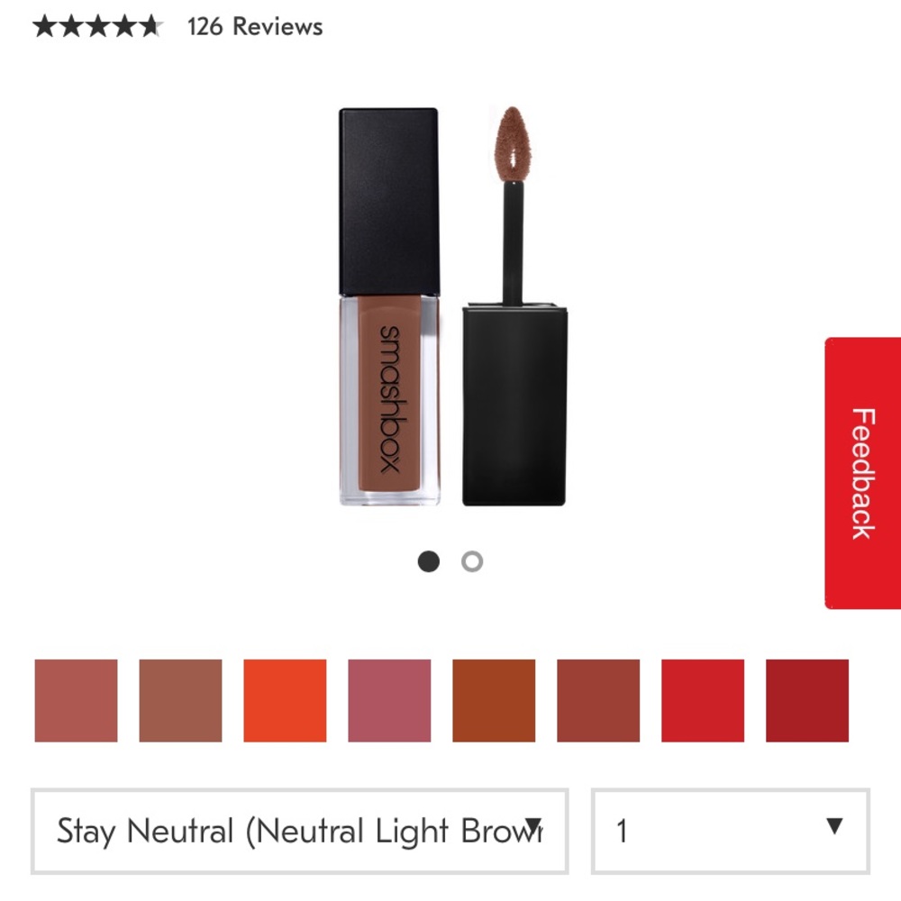 Smashbox Always on liquid lipstick